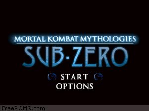 Mortal Kombat Mythologies - Sub-Zero Screen Shot 1