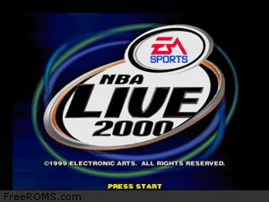 NBA Live 2000 Screen Shot 1