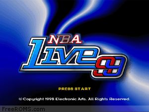 NBA Live 99 Screen Shot 1