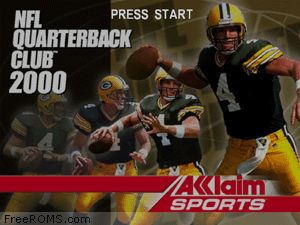 NFL Quarterback Club 2000 Screen Shot 1