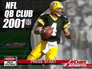 NFL Quarterback Club 2001 Screen Shot 1