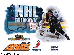NHL Breakaway 98 Screen Shot 1