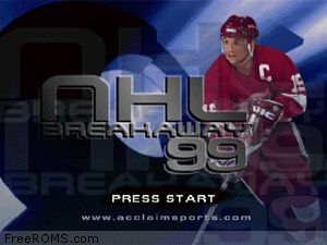 NHL Breakaway '99 Screen Shot 1