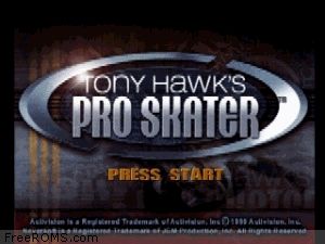 Tony Hawk Pro Skater Screen Shot 1