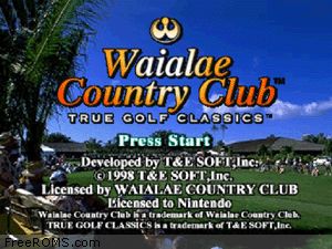 Waialae Country Club - True Golf Classics Screen Shot 1