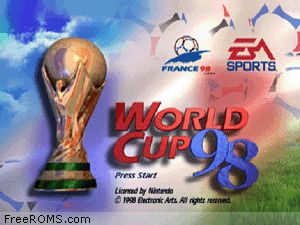 World Cup 98 Screen Shot 1
