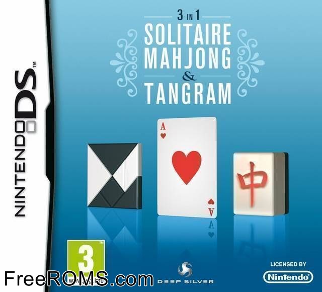 3 in 1 - Solitaire Mahjong and Tangram Europe Screen Shot 1