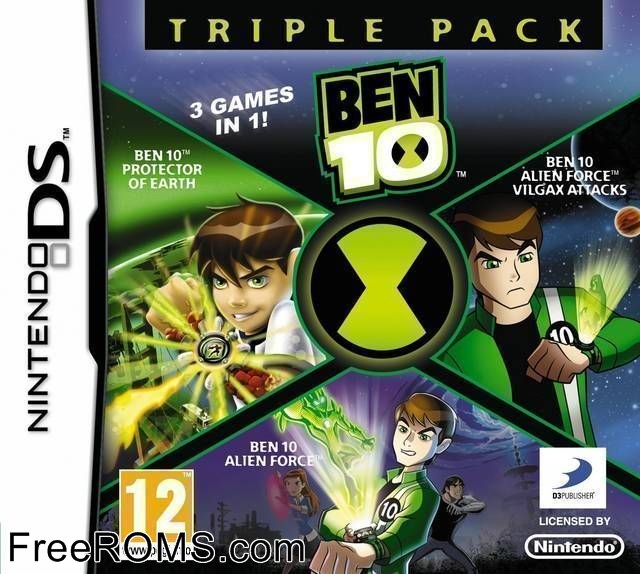 Ben 10 - Triple Pack Europe Screen Shot 1