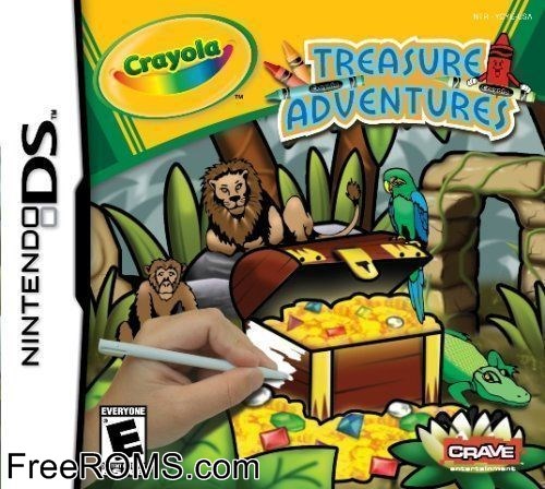 Crayola Treasure Adventures Screen Shot 1