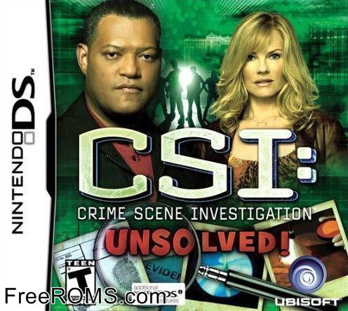 CSI - Unsolved Screen Shot 1