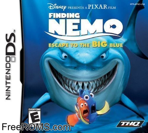 Finding Nemo - Escape to the Big Blue Screen Shot 1