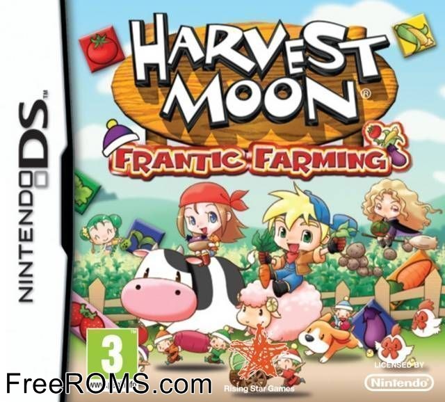 Harvest Moon - Frantic Farming Europe Screen Shot 1