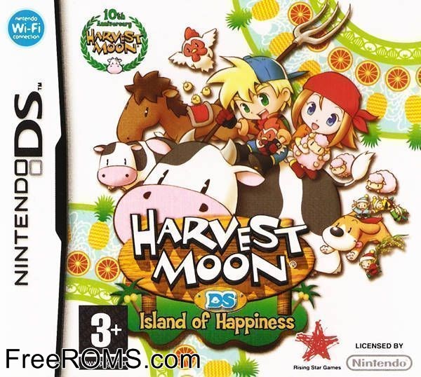 Harvest Moon DS - Island of Happiness Europe Screen Shot 1