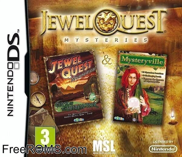 Jewel Quest Mysteries - Two Pack Europe - Additional screenshot #1 for NDS