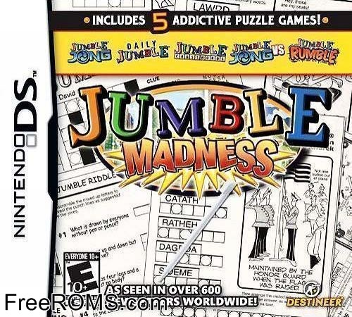 Jumble Madness Screen Shot 1