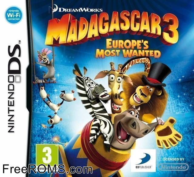 Madagascar 3 - Europes Most Wanted Europe Screen Shot 1