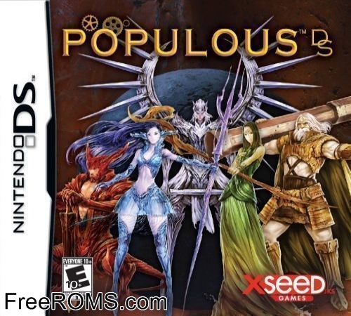 Populous DS Screen Shot 1