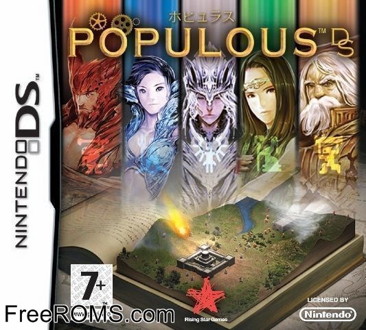 Populous DS Europe Screen Shot 1