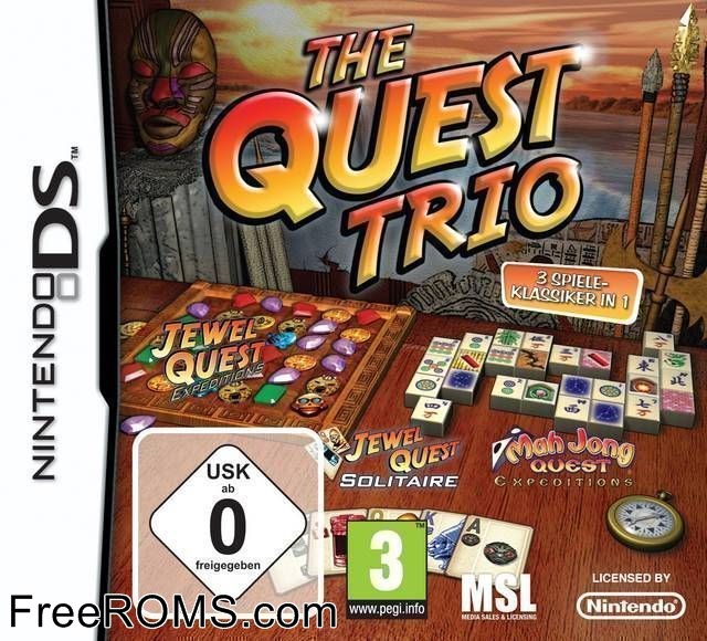 Quest Trio - Jewels Cards and Tiles The Europe Screen Shot 1
