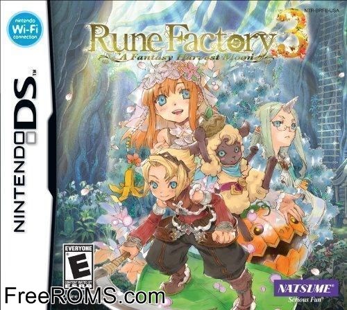 Rune Factory 3 - A Fantasy Harvest Moon Screen Shot 1