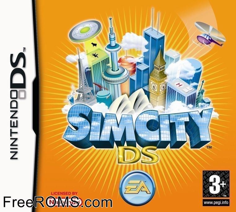 SimCity DS Europe Screen Shot 1