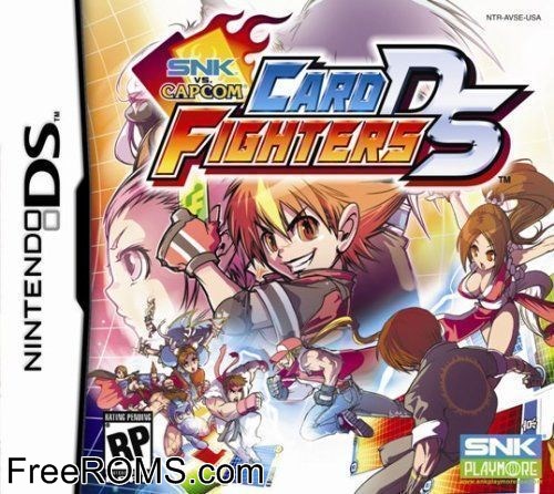 SNK vs. Capcom - Card Fighters DS Screen Shot 1