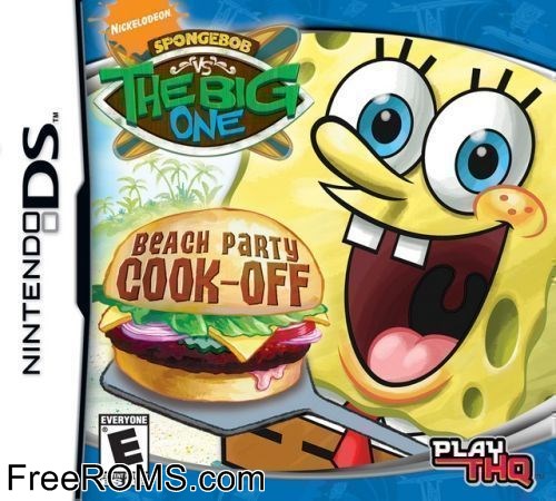 SpongeBob vs The Big One - Beach Party Cook-Off Screen Shot 1