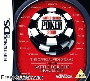 World Series of Poker 2008 - Battle for the Bracelets Europe Screen Shot 1