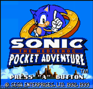 Sonic the Hedgehog - Pocket Adventure Screen Shot 1