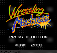 Wrestling Madness (Beta) Screen Shot 1