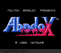 Abadox Screen Shot 1