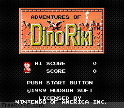 Adventures of Dino Riki Screen Shot 1