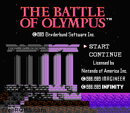 Battle of Olympus Screen Shot 1
