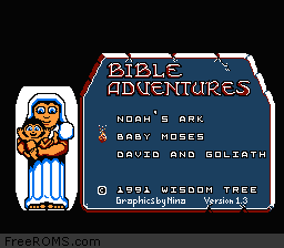Bible Adventures (V1.4) Screen Shot 1
