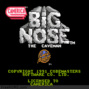 Big Nose the Caveman Screen Shot 1