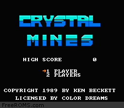Crystal Mines Screen Shot 1