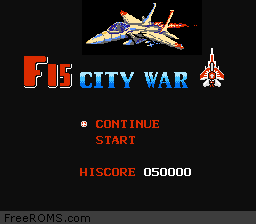 F-15 City Wars Jap Screen Shot 1
