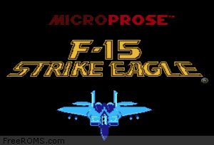 F-15 Strike Eagle Screen Shot 1