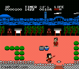 Ganbare Goemon! - Karakuri Douchuu Screen Shot 2