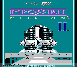 Impossible Mission II Screen Shot 1