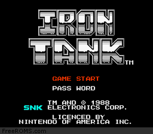 Iron Tank Screen Shot 1