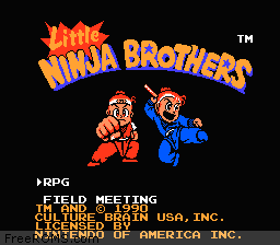 Little Ninja Brothers Screen Shot 1