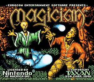 Magician - Additional screenshot #1 for NES