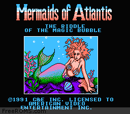 Mermaids of Atlantis - The Riddle of the Magic Bubble Screen Shot 1
