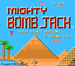 Mighty Bomb Jack Screen Shot 1