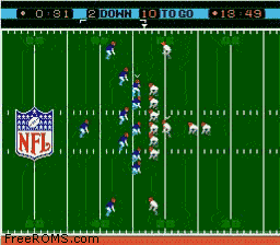 nfl football nes