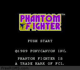 Phantom Fighter Screen Shot 1
