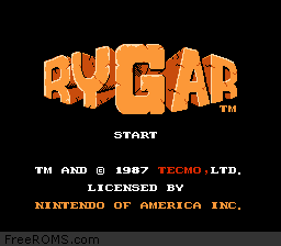 Rygar ROM Download for NES