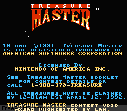 Treasure Master Screen Shot 1