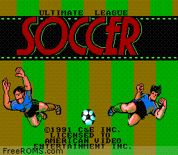 Ultimate League Soccer Screen Shot 1